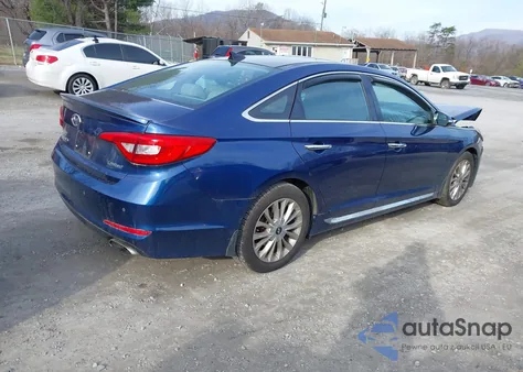 2015 Hyundai Sonata Limited z USA, uszkodzony, nr VIN 5NPE34AF6FH257201